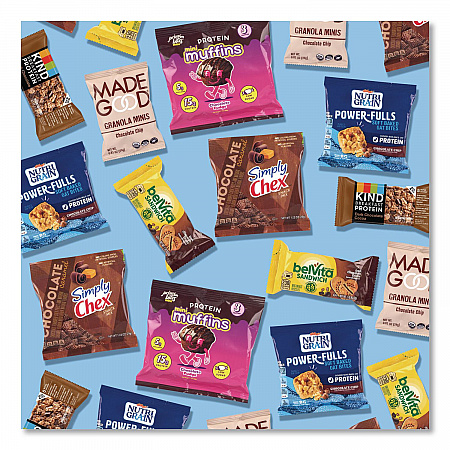 Chocolate for Breakfast Snack Box, Chocolate, 23 Assorted Snacks/Box (70000192)