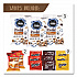 Peanut Butter and Chocolate Dessert Box, Peanut Butter Chocolate, 24 Assorted Snacks/Box (70000193)