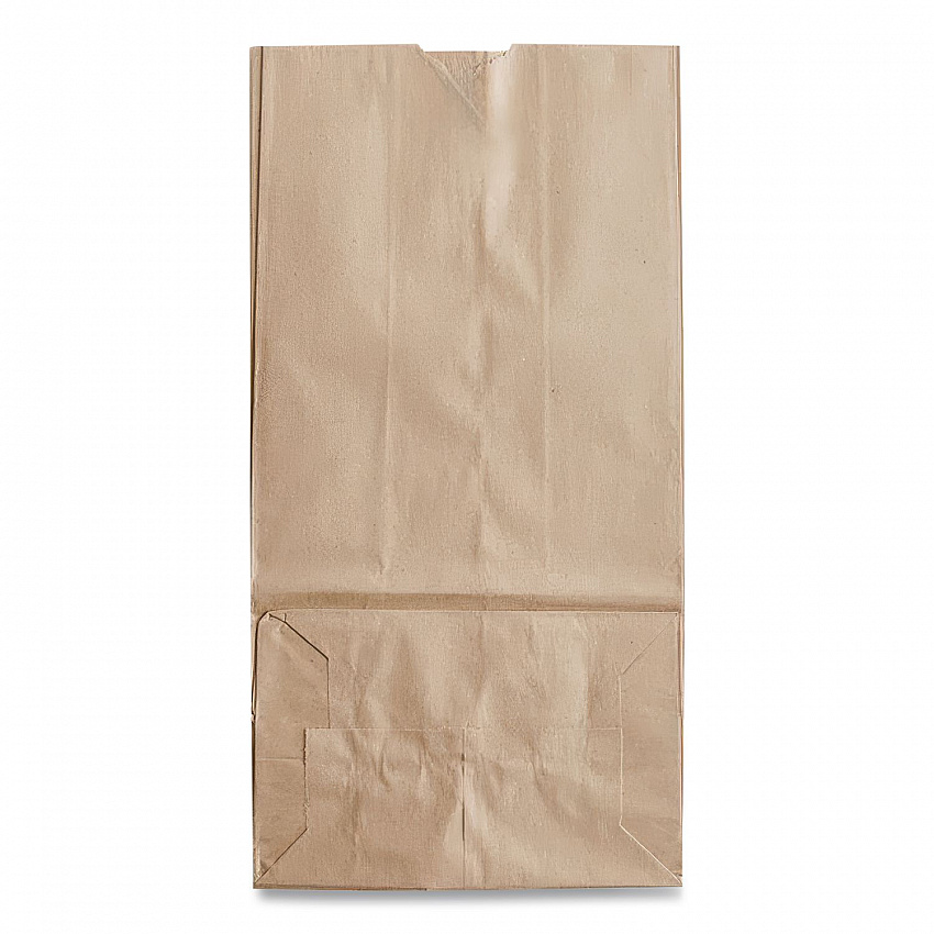 Grocery Paper Bags, 16# Size, Heavy-Duty, 50# Basis Weight, 7.75" x 4.75" x 16", Kraft, 500/Bundle (GH16)