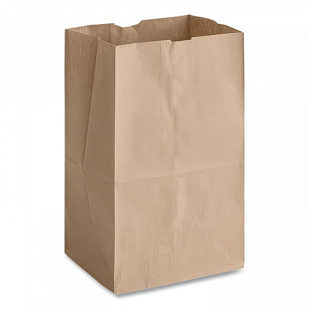 Grocery Paper Bags, 20# Squat Size, Heavy-Duty, 50# Basis Weight, 8.13