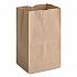 Grocery Paper Bags, 20# Squat Size, Heavy-Duty, 50# Basis Weight, 8.13