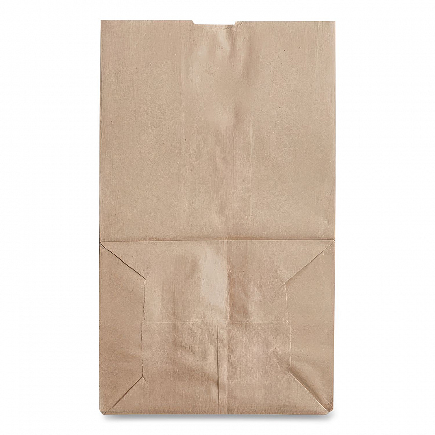 Grocery Paper Bags, 20# Squat Size, Heavy-Duty, 50# Basis Weight, 8.13" x 5.88" x 12.5", Kraft, 500/Bundle (GH20S)