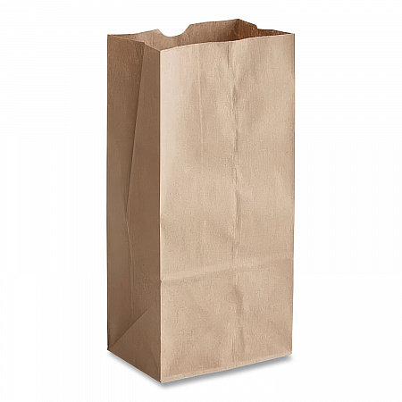 Grocery Paper Bags, 10# Size, Heavy-Duty, 50# Basis Weight, 7