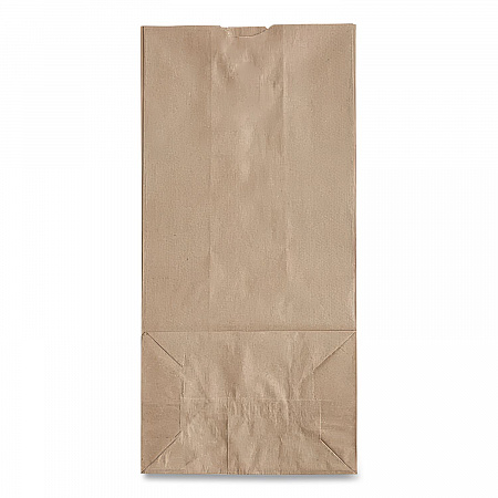 Grocery Paper Bags, 10# Size, Heavy-Duty, 50# Basis Weight, 7