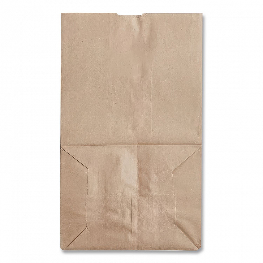 Grocery Paper Bags, 20# Squat Size, 40# Basis Weight, 8.13" x 5.88" x 12.5", Kraft, 500/Bundle (GK20S500)