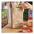 Grocery Paper Bags, 2# Size, 30# Basis Weight, 4.13
