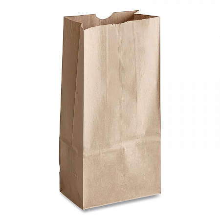 Grocery Paper Bags, 20# Size, 40# Basis Weight, 8.25