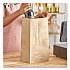 Grocery Paper Bags, 25# Size, 40# Basis Weight, 8.25