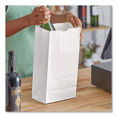 Grocery Paper Bags, 12# Size, 40# Basis Weight, 7