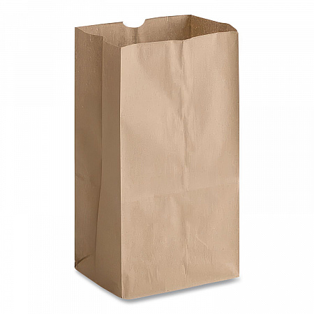 Grocery Paper Bags, 20# Squat Size, Extra-Heavy-Duty, 60# Basis Weight, 8.13
