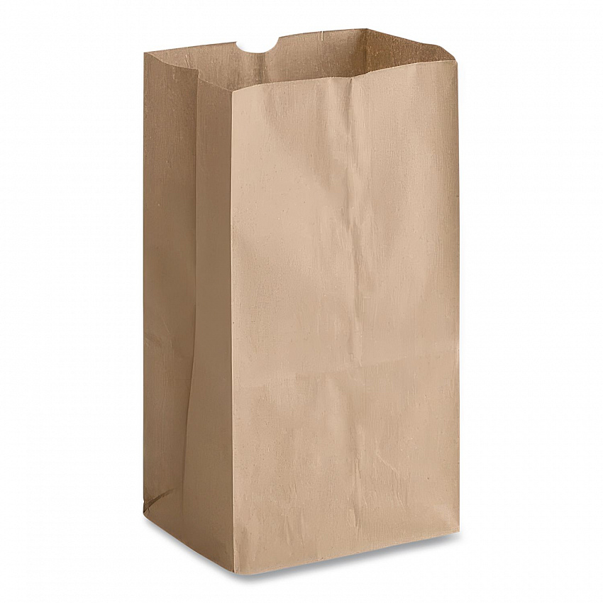 Grocery Paper Bags, 20# Squat Size, Extra-Heavy-Duty, 60# Basis Weight, 8.13" x 5.88" x 12.5", Kraft, 500/Bundle (GX2060S)