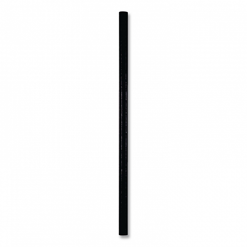 Aardvark Paper Straws, 5.75", Black, 3,200/Carton (61612099)