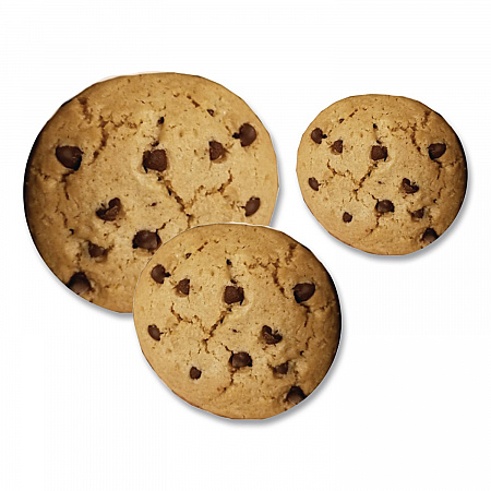 Gluten Free Chocolate Chip Mini Cookies, 1.1 oz Pack, 30/Carton (01873)
