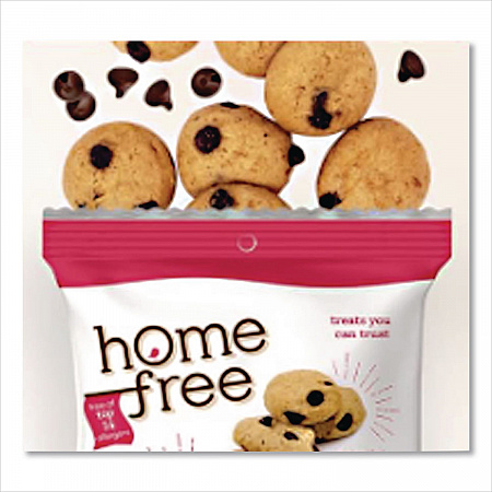 Gluten Free Chocolate Chip Mini Cookies, 1.1 oz Pack, 30/Carton (01873)