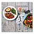 Paper Dinnerware, 3-Compartment Plate, 10.25