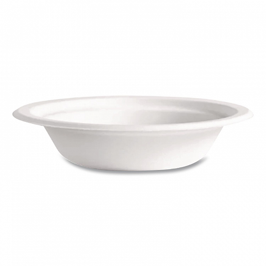 Classic Paper Bowl, 12 oz, White, 125/Pack (21230PK)