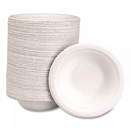 Classic Paper Bowl, 12 oz, White, 125/Pack (21230PK)
