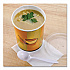Streetside Squat Paper Food Container, Streetside Design, 16 oz, 25/Bag, 20 Bags/Carton (70316C)
