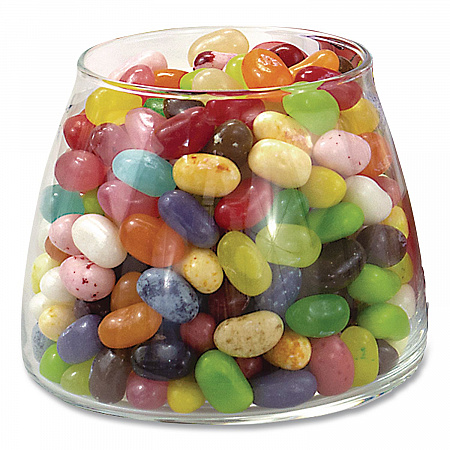 Jelly Beans, Assorted Flavors, 300/Carton (72692)