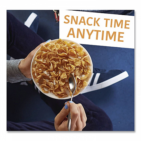 Breakfast Cereal, Frosted Flakes, Single-Serve 2.1 oz Cup, 6/Box (01468)