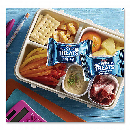 Rice Krispies Treats, Mini Squares, 0.39 oz Pack, 50/Box (12061)