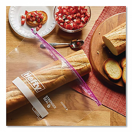 Slider Food Storage Bags, Jumbo, 14.38