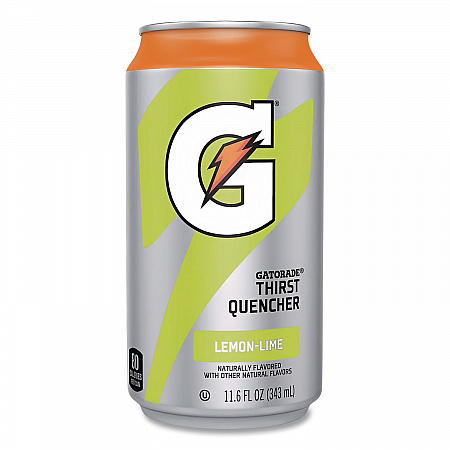 Thirst Quencher Can, Lemon-Lime, 11.6 oz Can, 24/Carton (00901)