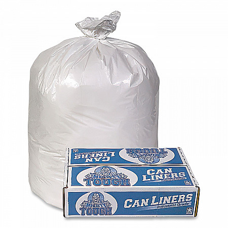 Linear Low Density Can Liners, 30 gal, 0.75 mil, 30