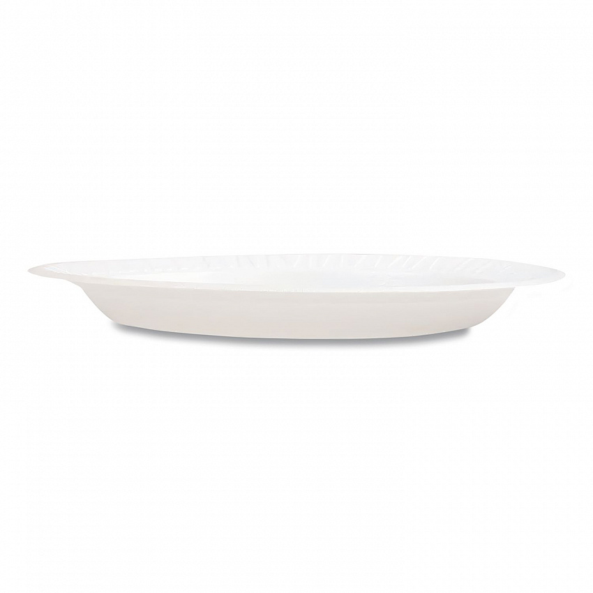 Foam Dinnerware, Plate, 9" dia, White, 25/Pack, 20 Packs/Carton (12003)