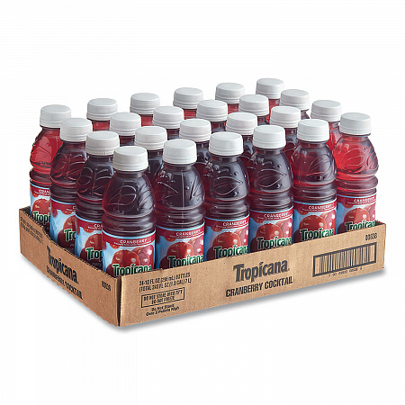 Juice Beverage, Cranberry, 15.2oz Bottle, 12/Carton (00864)