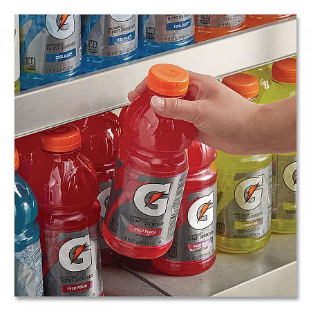 G-Series Perform 02 Thirst Quencher Fruit Punch, 20 oz Bottle, 24/Carton (28667)