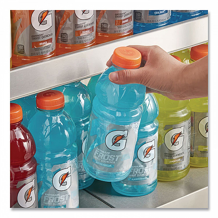 G-Series Perform 02 Thirst Quencher, Glacier Freeze, 20 oz Bottle, 24/Carton (32486)