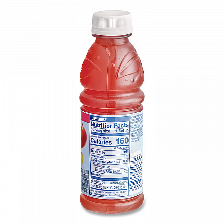 100% Juice, Ruby Red Grapefruit, 10 oz Bottle, 24/Carton (57161)