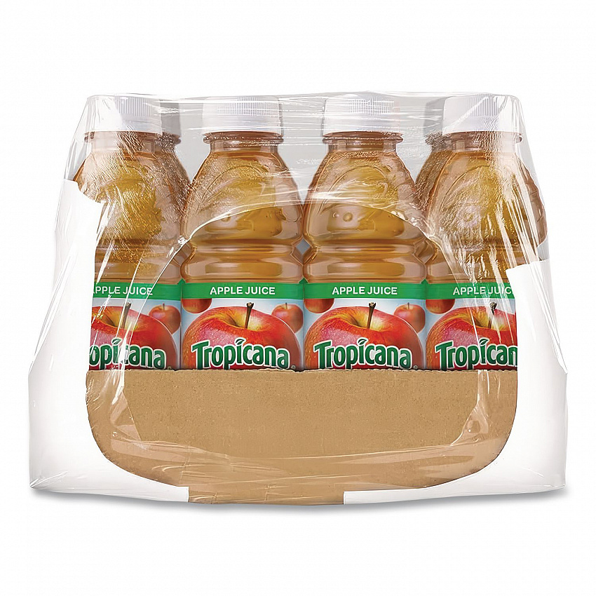 100% Juice, Apple, 10 oz Bottle, 24/Carton (57178)