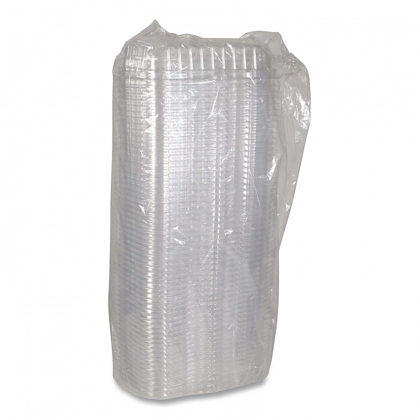 OPS Dome-Style Lid, 17S Shallow Dome, 8.3 x 4.8 x 1.5, Clear, Plastic, 252/Carton (0CI8S17S0000)