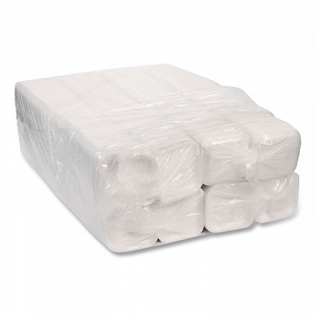 Supermarket Tray, #1S, 5.1 x 5.1 x 0.65, White, Foam, 1,000/Carton (0TF101S00000)