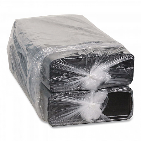 Supermarket Tray, #7S, 14.62 x 5.62 x 0.67, Black, Foam, 250/Carton (0TFB07S00000)