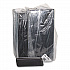Supermarket Tray, #7S, 14.62 x 5.62 x 0.67, Black, Foam, 250/Carton (0TFB07S00000)
