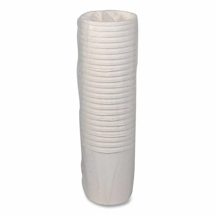 Paper Round Food Container, 32 oz, 4.5" Diameter x 5.1" h, White, 500/Carton (D32RB)