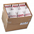 Paperboard Barn Box with Handle, 9 x 5.9 x 3.1, Basketweave, Paper, 150/Carton (DBRNL)
