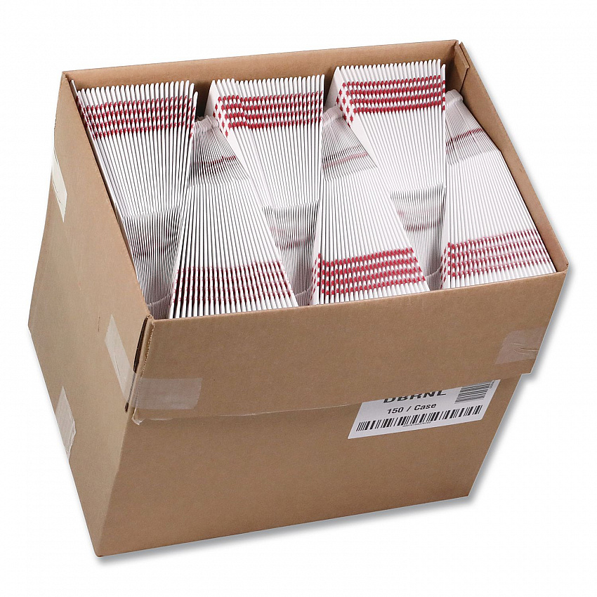 Paperboard Barn Box with Handle, 9 x 5.9 x 3.1, Basketweave, Paper, 150/Carton (DBRNL)