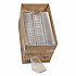 Plastic Hinged Lid Sandwich Container, 3.25 x 6.5 x 3, Clear, 85/Pack, 3 Packs/Carton (Y11334)
