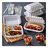 EarthChoice SmartLock Microwavable MFPP Hinged Lid Container, 9 x 6 x 3, White, Plastic, 270/Carton (YCN80961)
