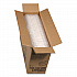 ClearView SmartLock Hinged Lid Container, 3 Compartments, 5 oz/14 oz, 8.2 x 8.3 x 2,9, Clear, Plastic, 200/Carton (YCI81123)