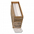 ClearView SmartLock Hinged Lid Container, 3 Compartments, 5 oz/14 oz, 8.2 x 8.3 x 2,9, Clear, Plastic, 200/Carton (YCI81123)