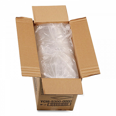 Showcase Deli Container Lid, Flat Lid For 3-Compartment 48/64 oz Containers, 9 x 7.38 x 0.19, Clear, Plastic, 220/Carton (YCI85300)