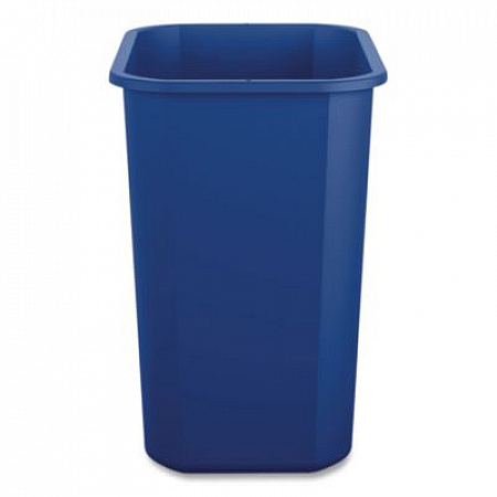 Recycling Container, 7 gal, Polypropylene, Blue (28QTRECYCLEB)