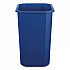 Recycling Container, 7 gal, Polypropylene, Blue (28QTRECYCLEB)
