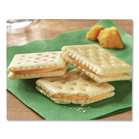 Sandwich Cracker, Club and Cheddar, 8 Cracker Snack Pack, 12/Box (21163)