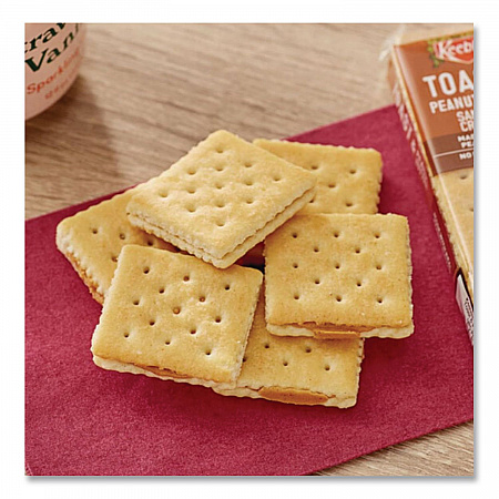 Sandwich Crackers, Toast and Peanut Butter, 8 Cracker Snack Pack, 12/Box (21167)